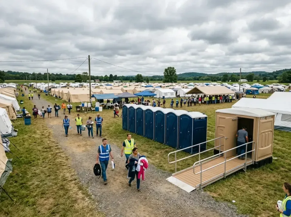 disaster-relief-camp-restrooms-010 — frequently asked questions, Dumpster & Portable Bathrooms Rental in Maize, KS
